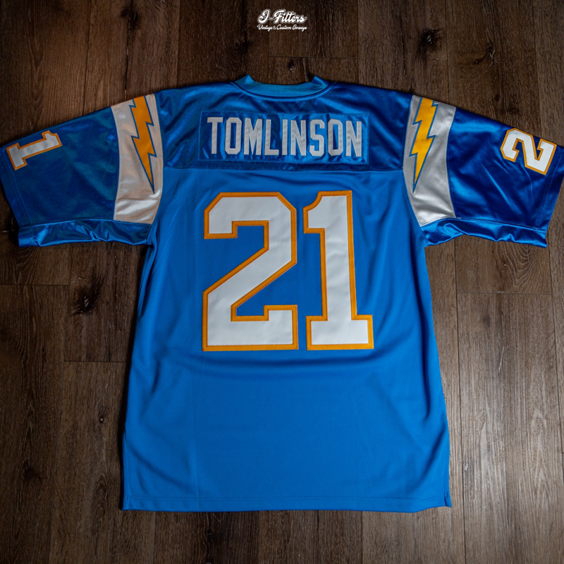 2009 Mitchell & Ness Ladainian Tomlinson AFL 50th Anniversary Home