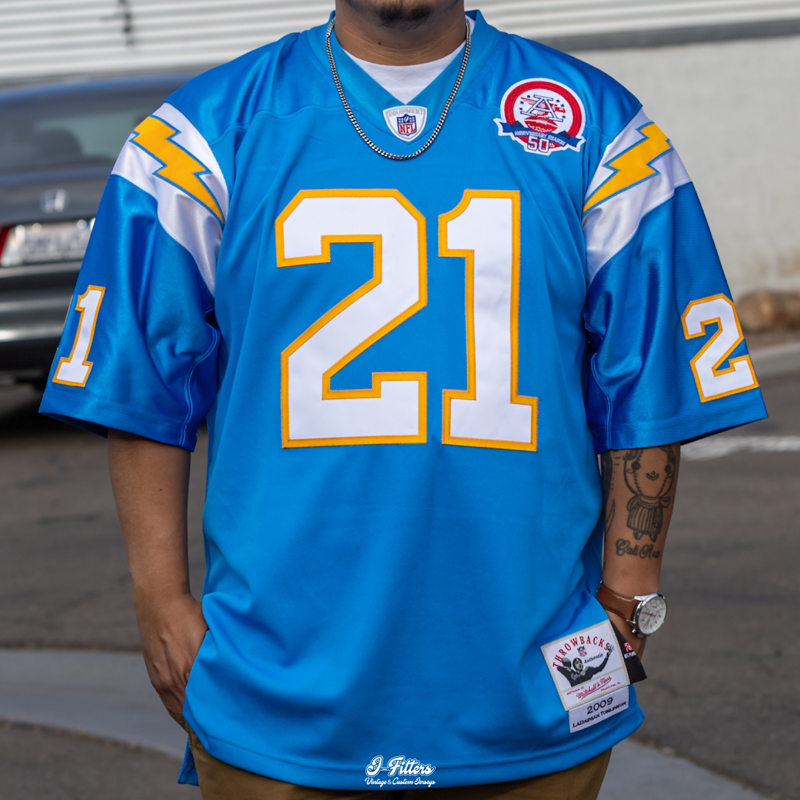 2009 Mitchell Ness Ladainian Tomlinson AFL 50th Anniversary Home Jersey